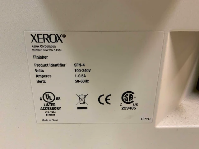 Xerox docucolor 242 kopieerapparaat met duplexmodule sfn-4 - afbeelding 18 van  26