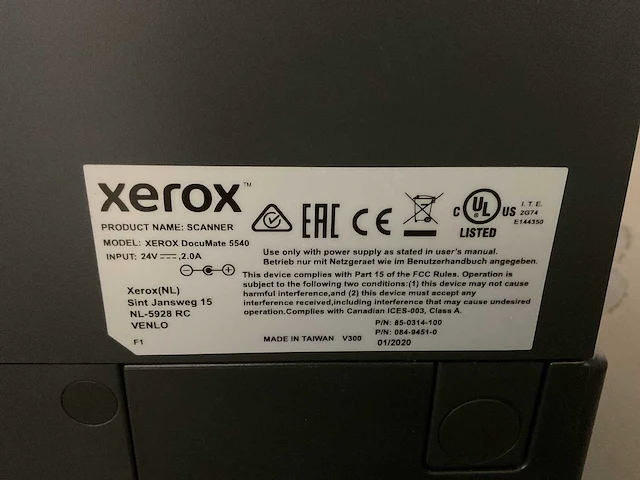Xerox documate 5540 scanner - afbeelding 5 van  5