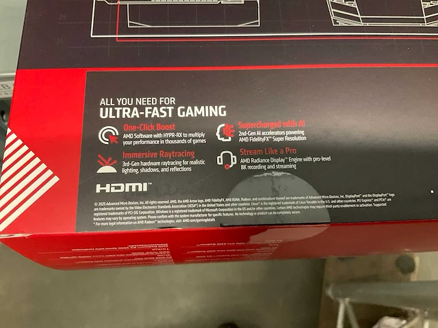 Xfx amd radeonrx9070xt videokaart - afbeelding 4 van  4