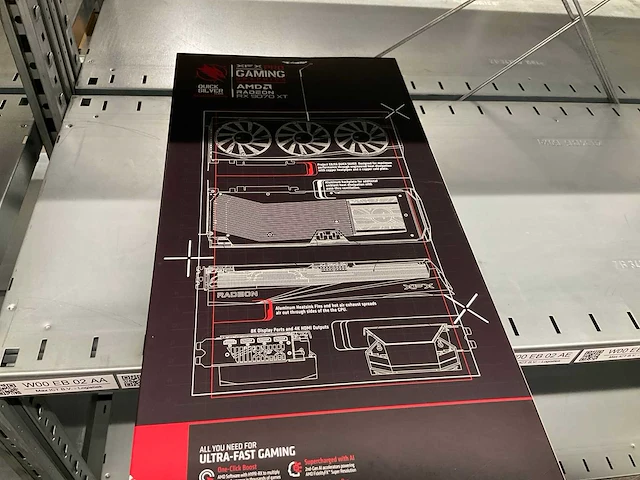 Xfx amd radeonrx9070xt videokaart - afbeelding 3 van  4