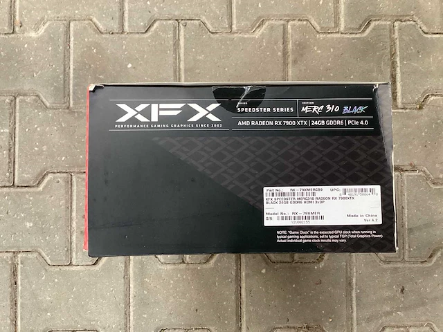 Xfx merc310 amd radeon rx 7900xtx grafische kaart - afbeelding 3 van  6