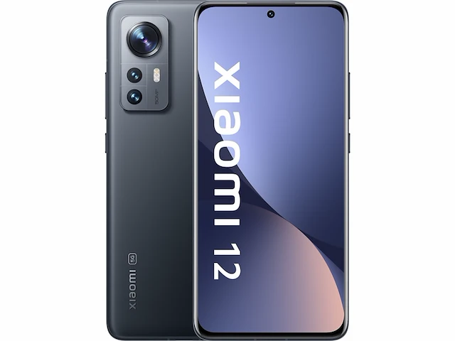 Xiaomi 12 smartphone 8+128gb amoled-scherm, snapdragon 8 gen 1-processor grijs - afbeelding 1 van  4