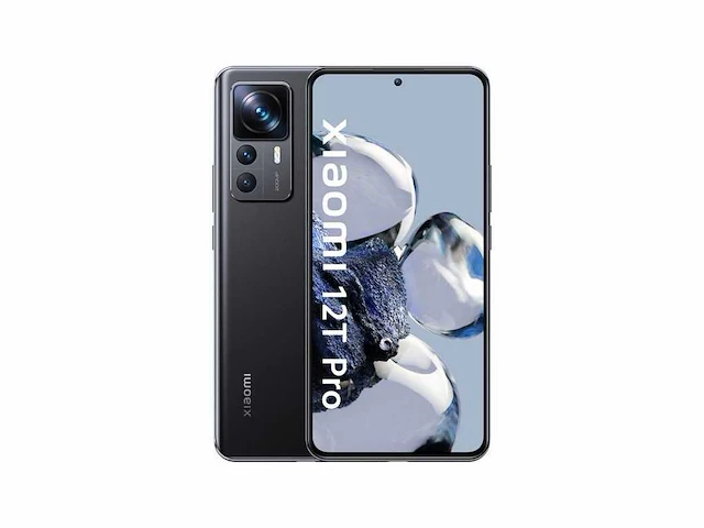 Xiaomi 12t pro 5g - 8gb/256gb - zwart - afbeelding 1 van  2