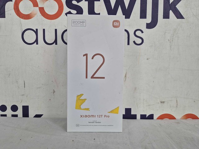 Xiaomi 12t pro 5g - 8gb/256gb - zwart - afbeelding 2 van  2