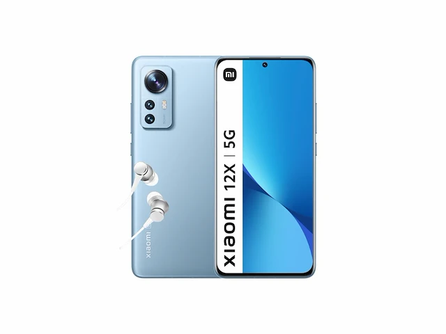 Xiaomi 12x smartphone 8+256g amoled scherm snapdragon 870 blauw - afbeelding 1 van  5