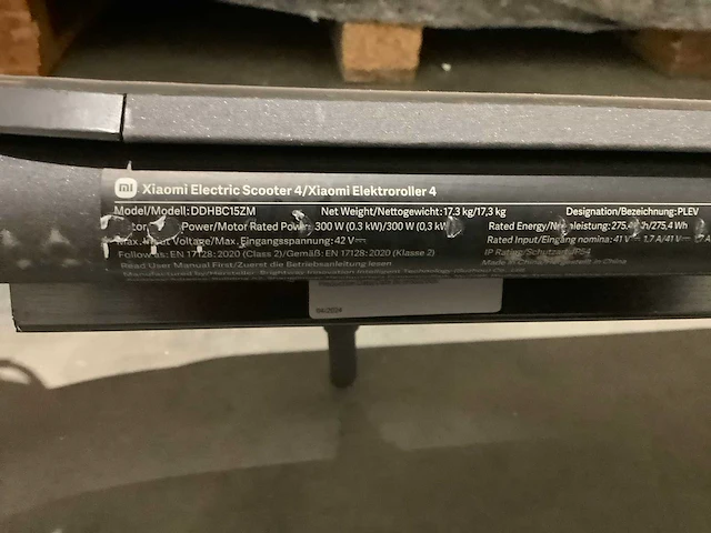 Xiaomi 4 elektrische step - afbeelding 4 van  5