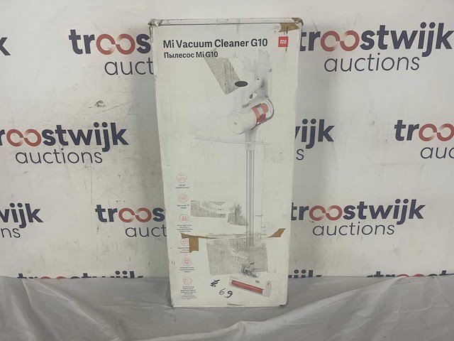Xiaomi mi vacuum cleaner g10 - steelstofzuiger - met dweilfunctie - afbeelding 2 van  2