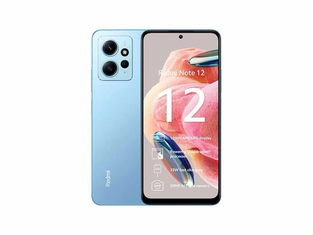Xiaomi note 12 - 128gb - blue - afbeelding 1 van  2