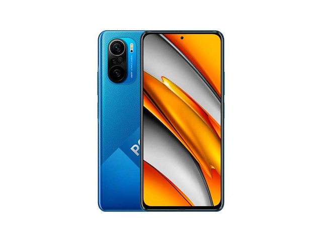 Xiaomi poco f3 - 128gb - blauw - afbeelding 1 van  2