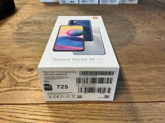 Xiaomi redmi note 10 5g 128gb grijs - afbeelding 6 van  7