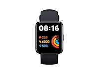Xiaomi redmi watch 2 lite gl - smartwatch - zwart - afbeelding 1 van  2