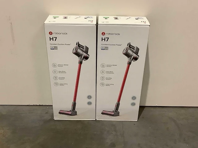 Xiaomi roborock h7 steelstofzuiger (2x) - afbeelding 1 van  6