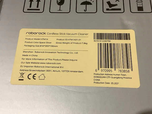 Xiaomi roborock h7 steelstofzuiger (2x) - afbeelding 6 van  6