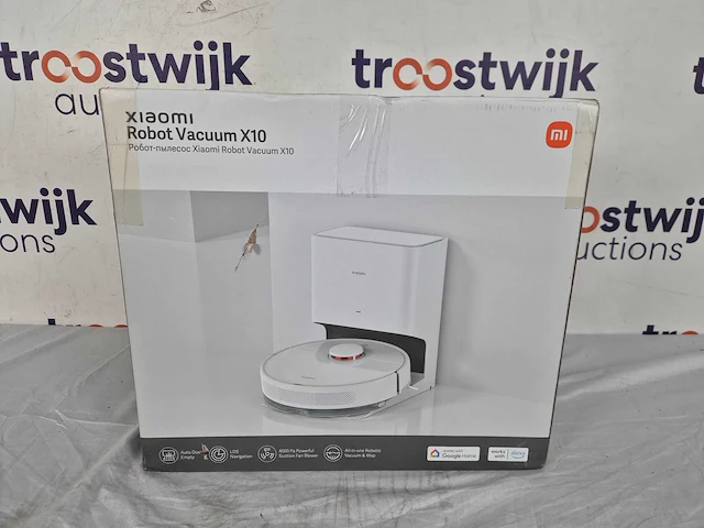 Xiaomi robot vacuum x10 eu - robotstofzuiger - wit - afbeelding 2 van  2