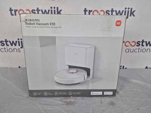 Xiaomi robot vacuum x10 eu - robotstofzuiger - wit - afbeelding 2 van  2