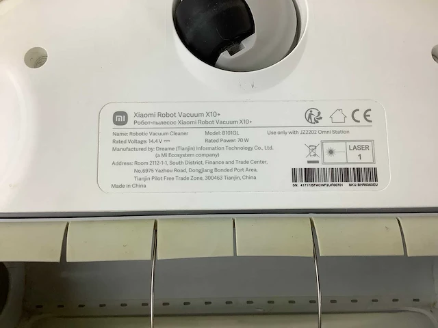 Xiaomi robot vacuüm x10+ robotstofzuiger - afbeelding 9 van  9
