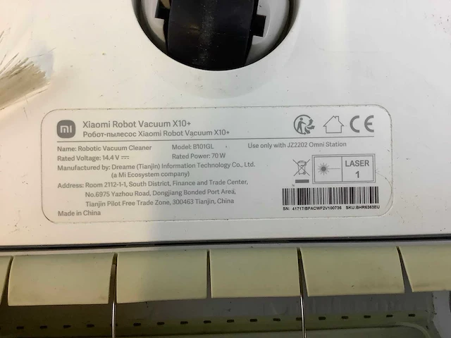 Xiaomi robot vacuum x10+ robotstofzuiger - afbeelding 2 van  10
