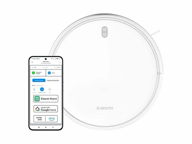 Xiaomi robotstofzuiger e12 4.000pa zuigkracht wit - afbeelding 4 van  6