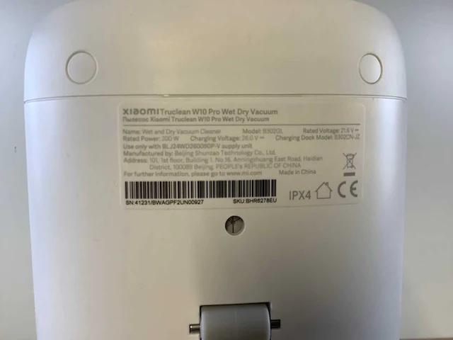 Xiaomi truclean w10 pro wet dry stofzuiger - afbeelding 8 van  8