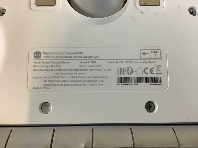 Xiaomi x10 robotstofzuiger - afbeelding 8 van  10