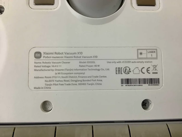 Xiaomi x10 robotstofzuiger - afbeelding 3 van  11