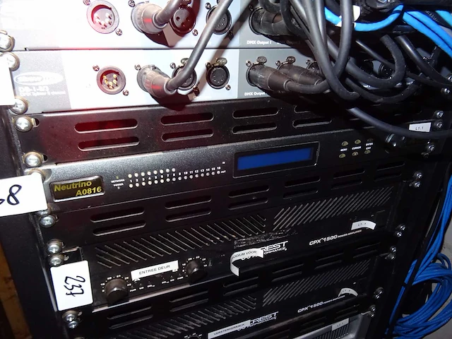 Xilica - neutrino a0816 - installatie processor - afbeelding 1 van  1