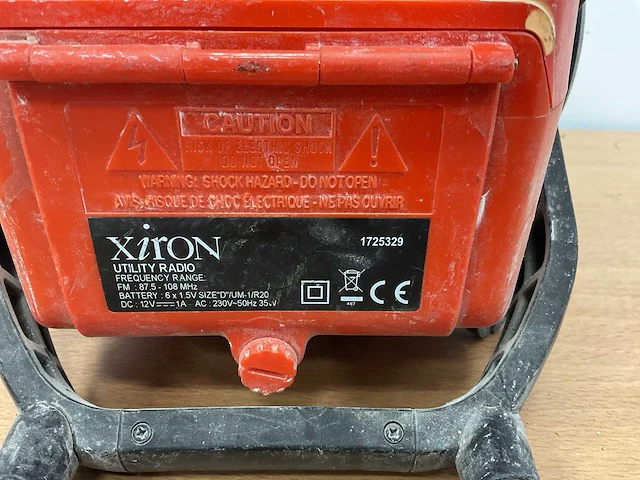 Xiron utility radio overige aannemersmateriaal - afbeelding 5 van  5