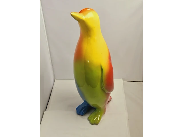 Xl formaat pop art penguin - afbeelding 1 van  8