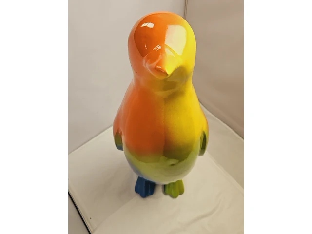 Xl formaat pop art penguin - afbeelding 3 van  8