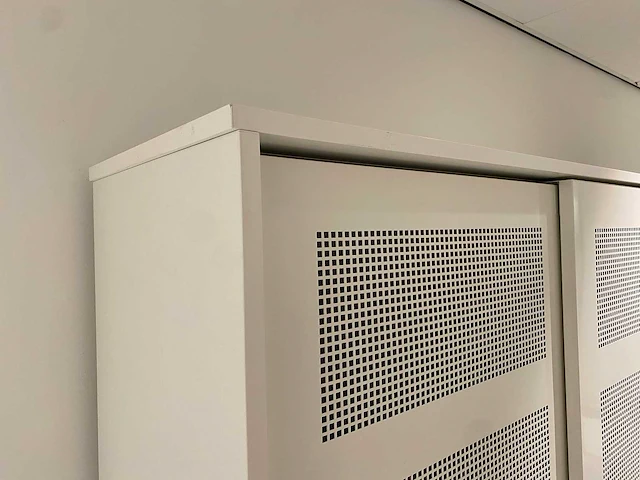 Xl hoge akoestische stalen schuifdeurkast - afbeelding 15 van  17