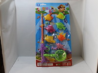 Xl vis spel op kaart verpakking los 1x - afbeelding 1 van  3