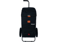 Xlc bs-05 fiets trolley - boodschappentas - 60 liter - zwart - afbeelding 1 van  4