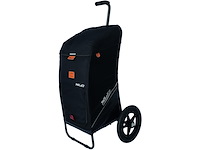 Xlc bs-05 fiets trolley - boodschappentas - 60 liter - zwart - afbeelding 2 van  4