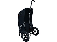Xlc bs-05 fiets trolley - boodschappentas - 60 liter - zwart - afbeelding 3 van  4