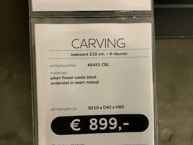 Xooon carving tv meubel - afbeelding 3 van  11