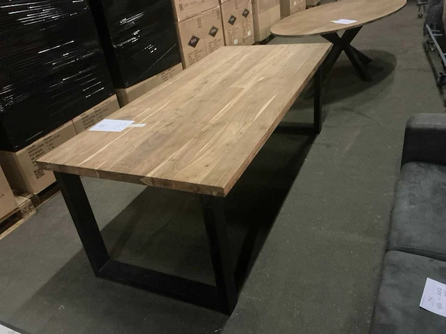 Xooon xavier eetkamertafel 220cm. - afbeelding 1 van  3