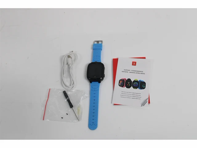 Xplora xgo 2 telefoon horloge voor kinderen (sim vrij) 4g - bellen berichten school modus sos-functie gps-locatie camera blauw - afbeelding 3 van  3