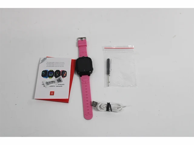 Xplora xgo 2 telefoon horloge voor kinderen (sim vrij) 4g - bellen berichten school modus sos-functie gps-locatie camera roze - afbeelding 4 van  4