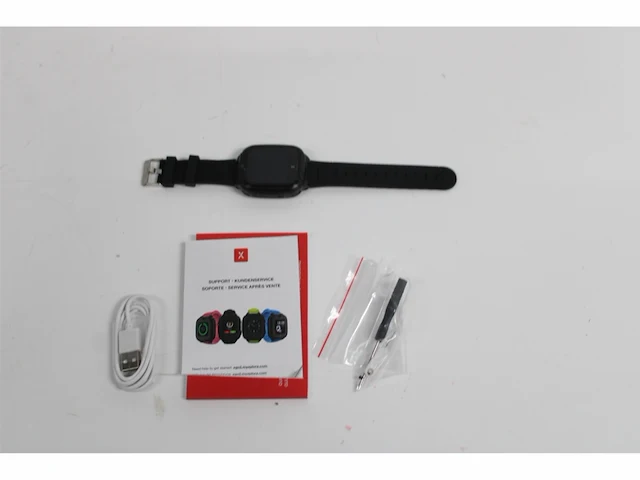 Xplora xgo 2 telefoon horloge voor kinderen (sim vrij) 4g bellen berichten school modus sos-functie gps-locatie zwart - afbeelding 3 van  3