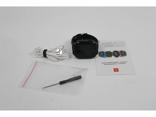 Xplora xgo 2 telefoon horloge voor kinderen (sim vrij) 4g bellen berichten school modus sos-functie gps-locatie zwart - afbeelding 3 van  3