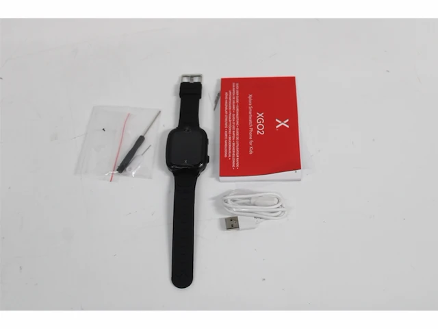 Xplora xgo 2 telefoon horloge voor kinderen (sim vrij) 4g bellen berichten school modus sos-functie gps-locatie zwart - afbeelding 3 van  3