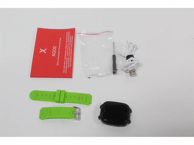 Xplora xgo 2 telefoon horloge voor kinderen (sim vrij) 4g bellen, berichten, school modus, sosfunctie, gps groen - afbeelding 5 van  5
