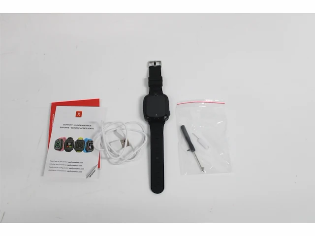 Xplora xgo 2 telefoon horloge voor kinderen (sim vrij) 4g bellen, berichten, school modus, sosfunctie gps zwart - afbeelding 3 van  3