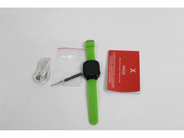 Xplora xgo 2 telefoon horloge voor kinderen (sim vrij) 4g bellen berichten school modus voor kinderen sos functie gps locatie camera groen - afbeelding 5 van  5