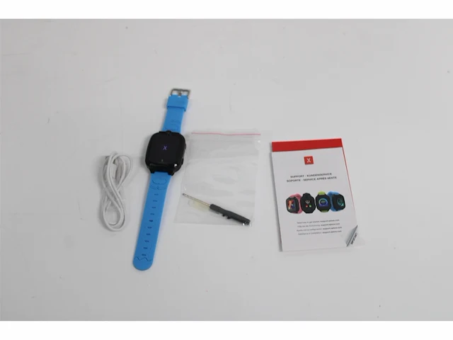 Xplora xgo 2 telefoon horloge voor kinderen sim vrij vrij 4g - bellen, berichten, school, sos-functie, gps-locatie blauw - afbeelding 4 van  4
