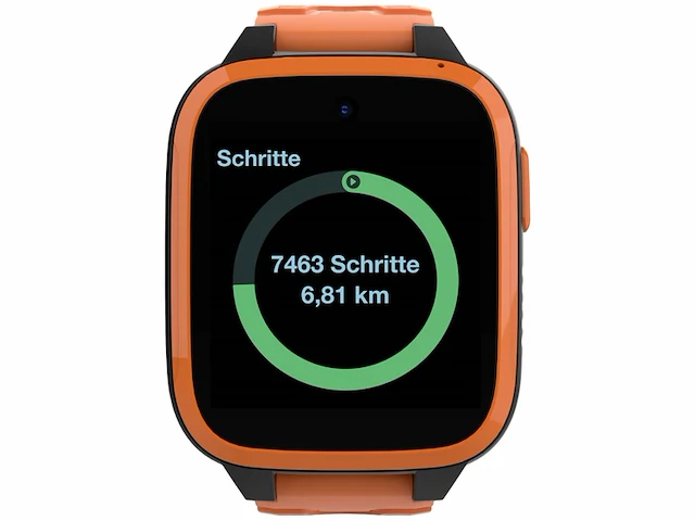 Xplora xgo 3 smartwatch kids oranje met simkaart slot gps & wifi met belfunctie - afbeelding 2 van  5