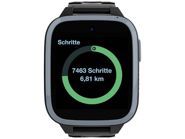 Xplora xgo3 smartwatch kids met gps en simkaart slot gps & wifi met belfunctie gps zwart - afbeelding 1 van  5