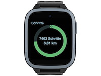 Xplora xgo3 smartwatch kids met gps en simkaart slot gps & wifi met belfunctie gps zwart - afbeelding 1 van  5