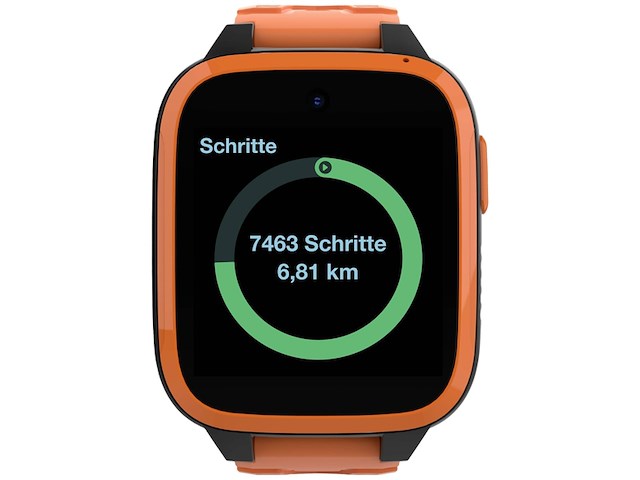 Xplora xgo3 smartwatch kids met gps en simkaart slot gps & wifi met belfunctie oranje - afbeelding 2 van  4