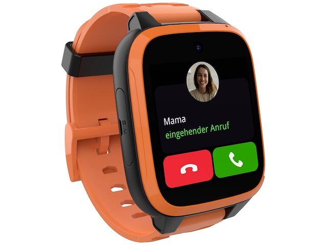 Xplora xgo3 smartwatch kids met gps en simkaart slot gps & wifi met belfunctie oranje - afbeelding 3 van  4